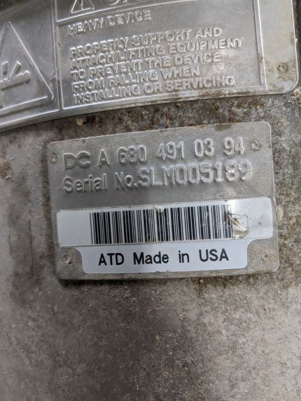 DAMAGED OEM Aftertreatment Detroit DPF Assy. P/N A6804910394 (6567671300182)