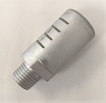 Parker Aluminum Exhaust Silencer NPTF, 129 scfm Flow-ES25MC