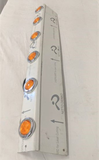 Freightliner LH Lamp, Exhaust, Skirt Cab Trim - P/N A18-67328-000 (6573036863574)