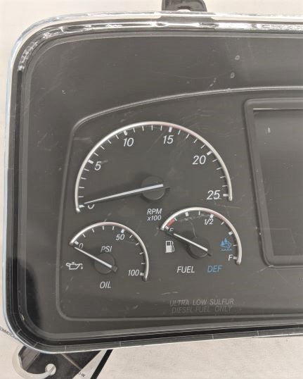 Freightliner km/hr 6-Gauge Instrument Cluster - P/N A22-75412-010 (4378509738070)