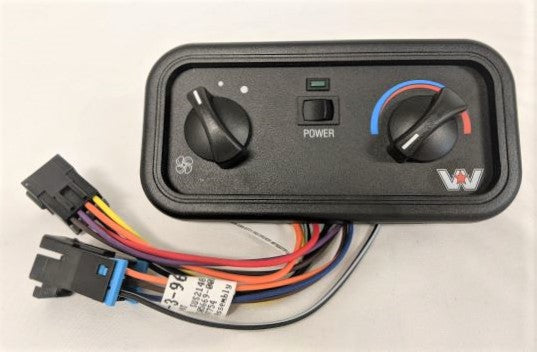 B3 Western Star Heater/AC Control Unit Panel - P/N 60303-3451 (6604703039574)