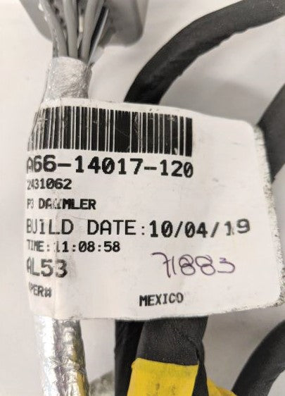 Daimler 3 Heater 13+23G DEF After-Tx Sys. Jumper Harness - P/N A66-14017-120 (6785091010646)