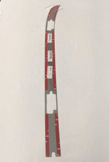 LH Stainless Steel Sunvisor Insert, FL - P/N 22-49975-000 (6740817150038)