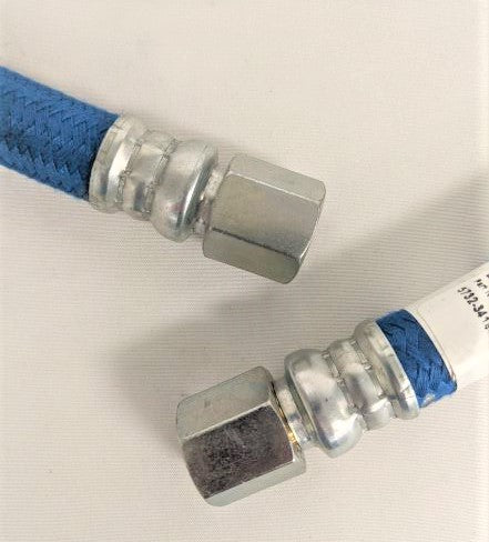 Power Steering 206 11 Return Line Hose - P/N 5732-3418-060, Superseded To 5732-3418-060 (6740820033622)