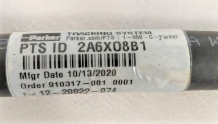 Parker F/B SAE 45 Swivel #6 Fiber Braided Hose - P/N 12-20822-067 (6620971302998)