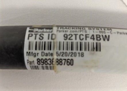 Parker SAE 45 C/B Swivel End Air-8 Pre-Assembled Line - P/N 12-21021-028 (6622199939158)