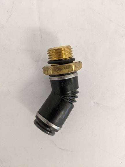 *Pk of 5* SMC 3/8" PTC 45° M16 O-Ring Elbow - P/N 23-13739-000 (6710126411862)