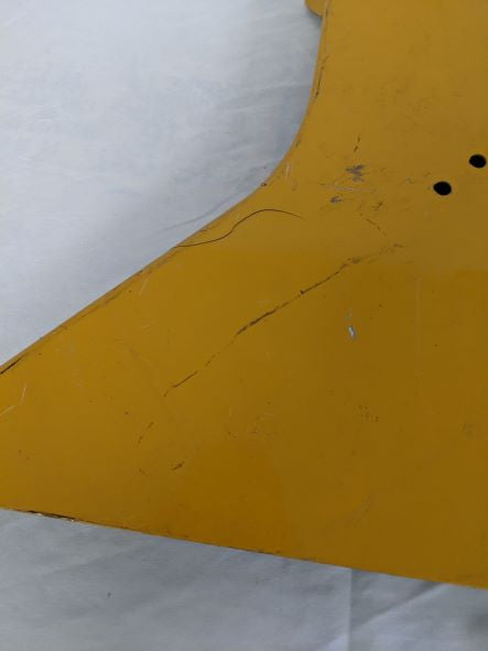 Damaged Freightliner Right Hand Side Cowl Panel - P/N 18-65433-001 (6781265150038)
