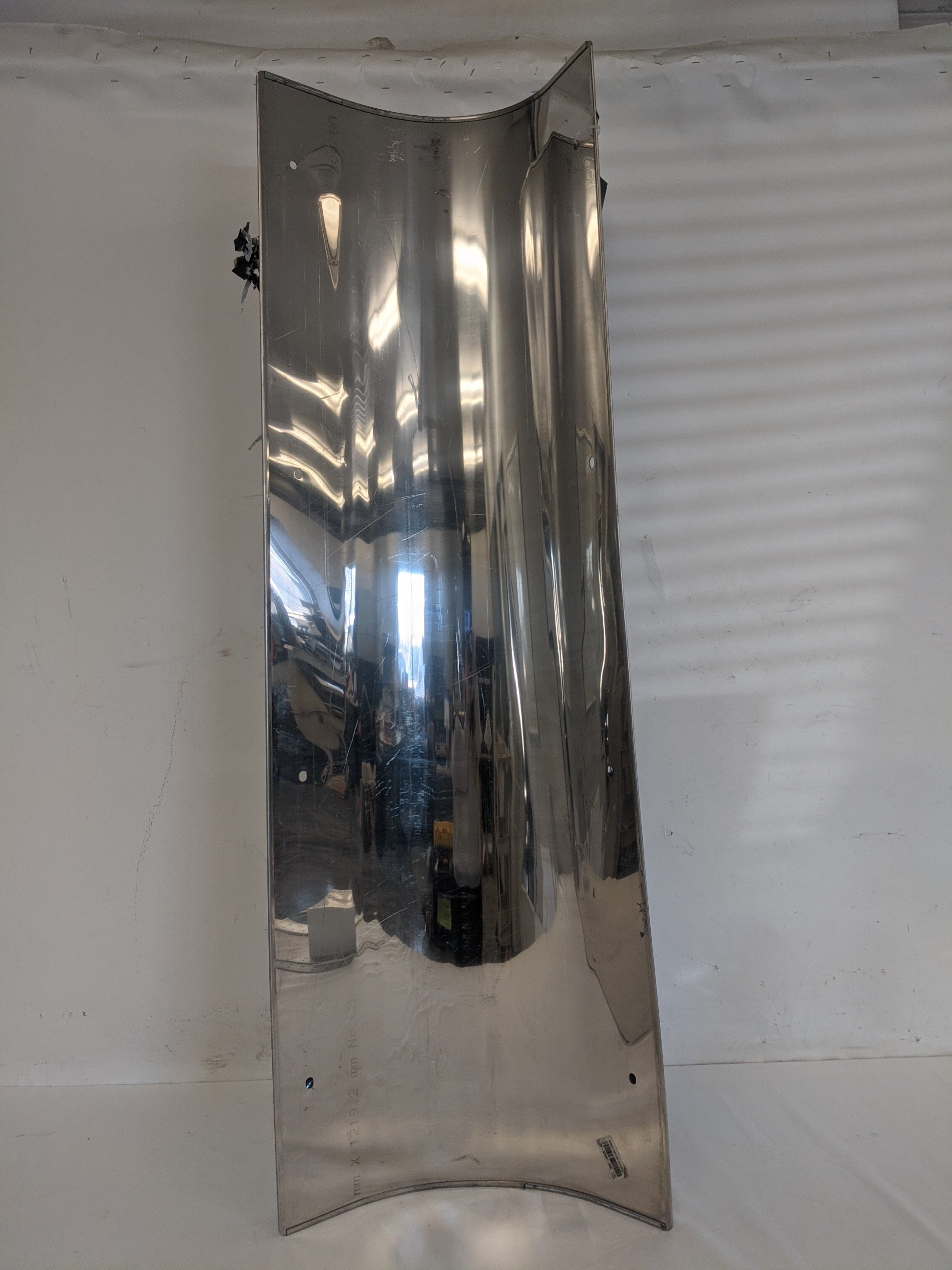 *Flattened* Western Star 5700 Exhaust Shield - P/N 04-32367-000 (8252237349180)