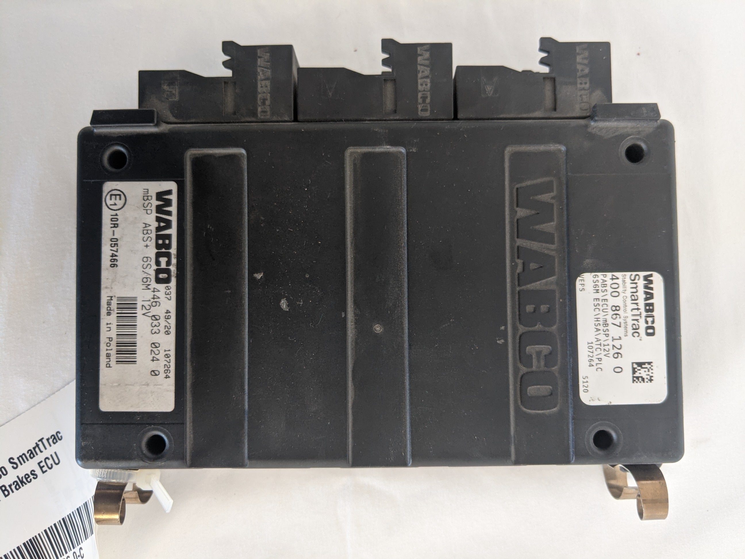 Used Wabco SmartTrac Antilock Brakes ECU - P/N 400 867 126 0 (8273355538748)