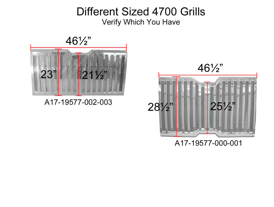 Western Star FFE Radiator Mounted Grille - P/N: A17-19577-002 (6740763869270)