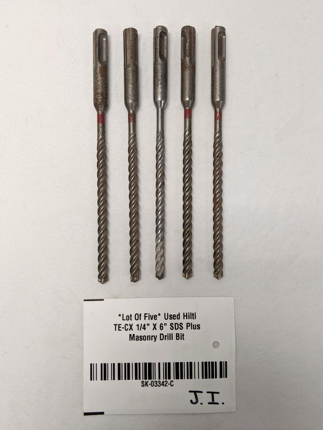 Hilti TE-CX 1/4x6 SDS Plus Masonry Drill Bit - Lot of 5
