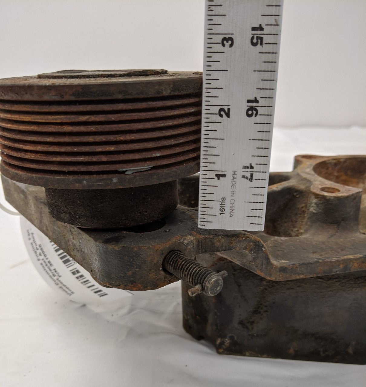 Cummins Engine Fan Support Bracket & Pulley - P/N 3819986