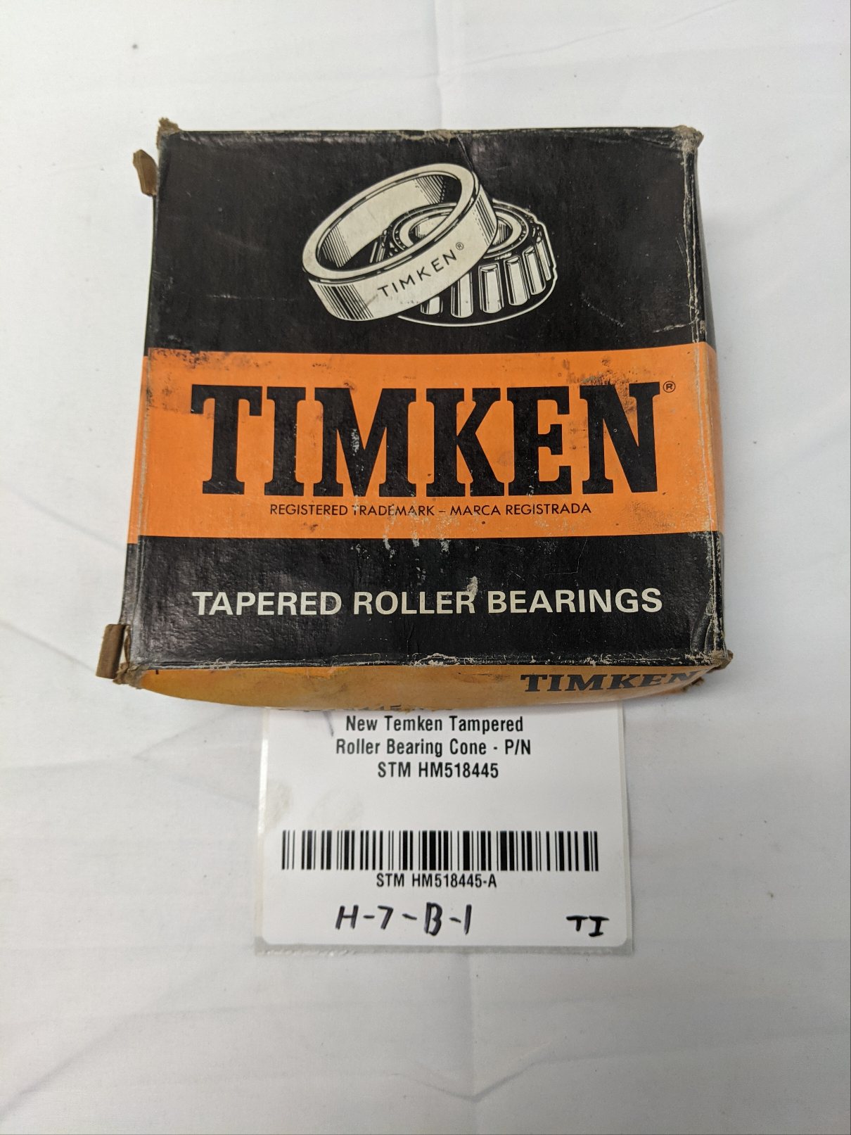 New Temken Tampered Roller Bearing Cone - P/N STM HM518445