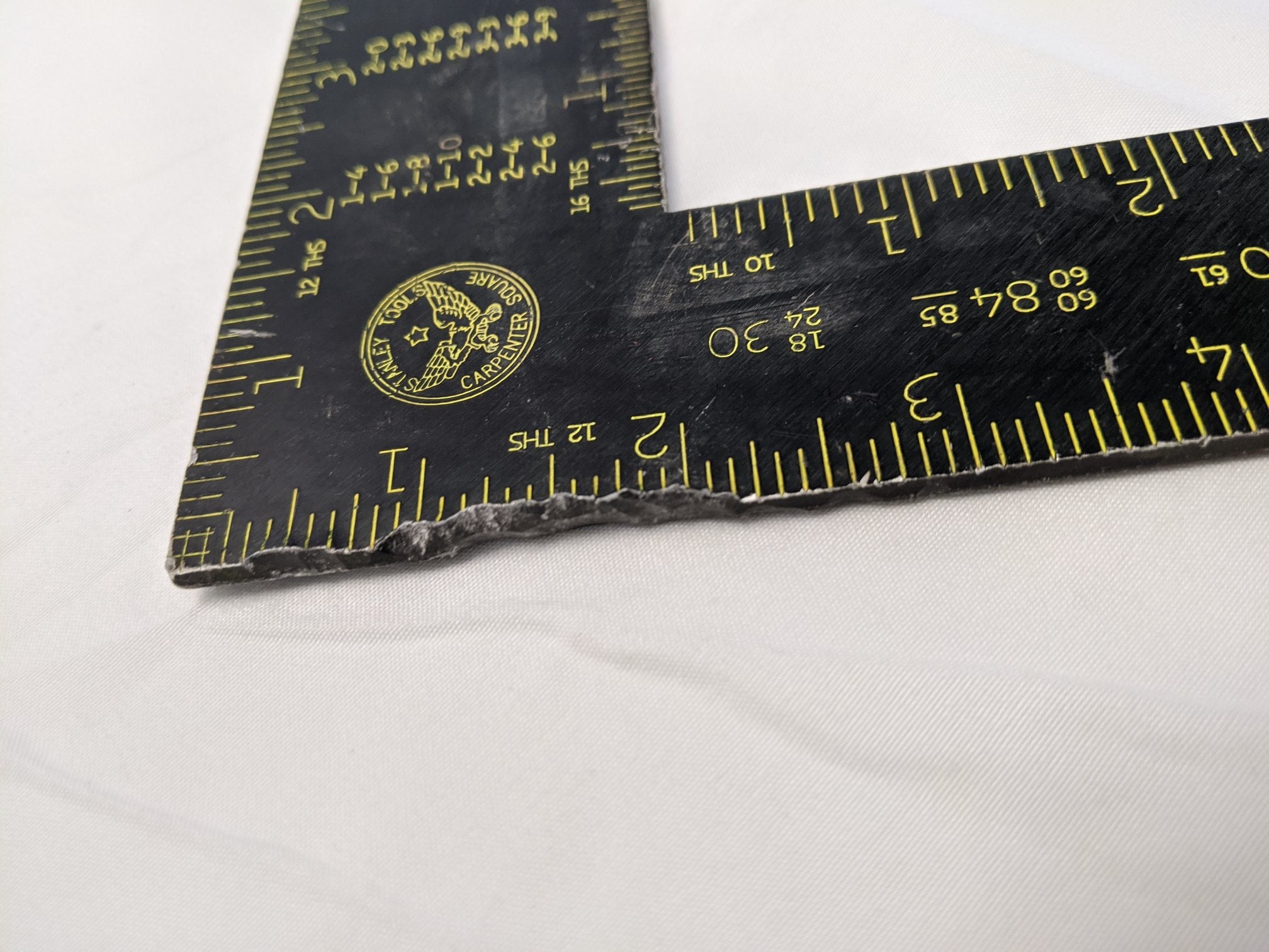 Stanley 24" Carpenter Square - Framing Square 45-011, Aluminum, Lot of 4 Used