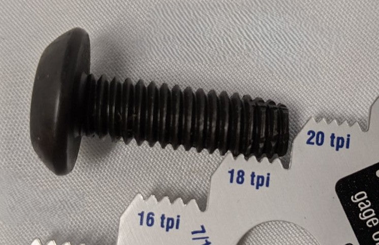 *Lot of 100* New 5/16"-18 x 1" Fully Threaded Coarse Steel Button Bolts