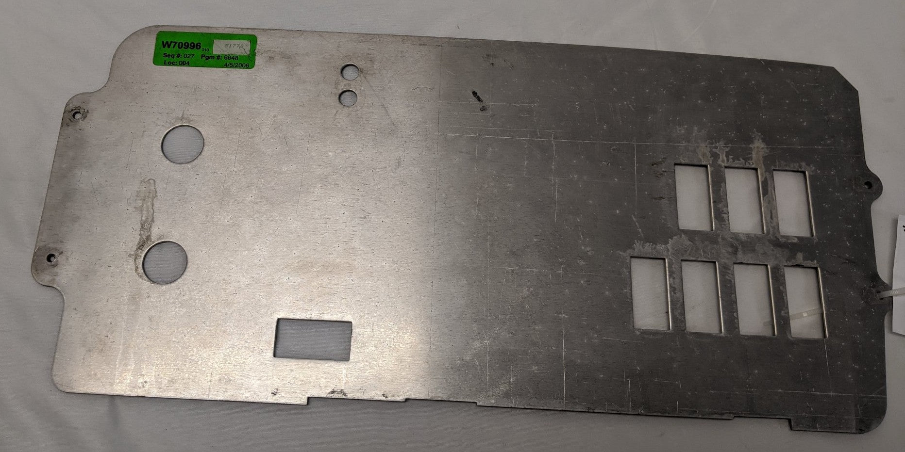 22-45867-010 - Freightliner Blank Instrument Dash Panel (used)