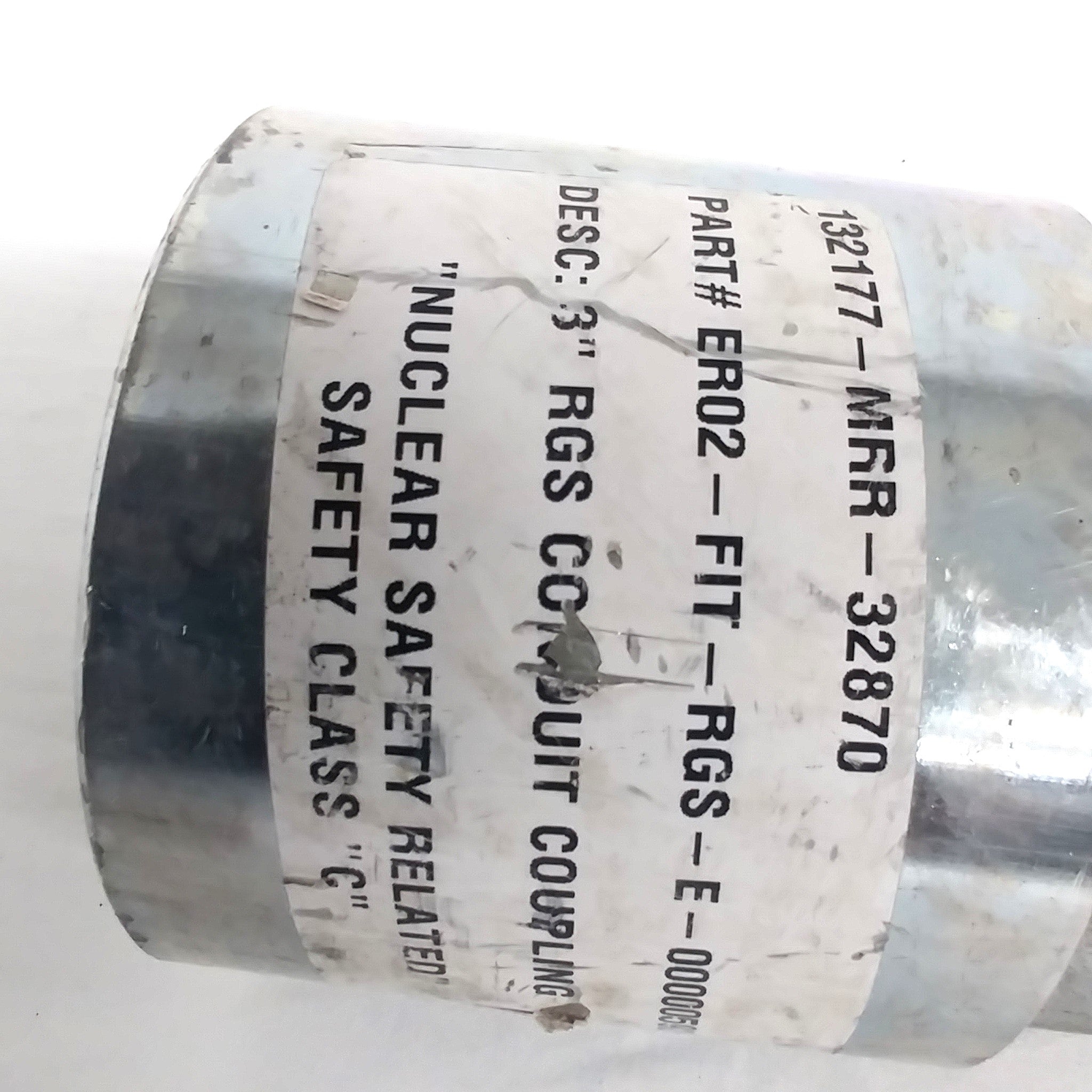 ERMC 3 in. Rigid Female Conduit Couplings w/ 15" Pipe (9120724746556)