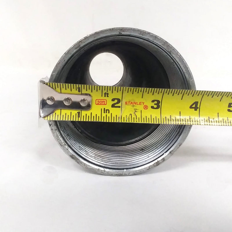 ERMC 3 in. Rigid Female Conduit Couplings w/ 15" Pipe