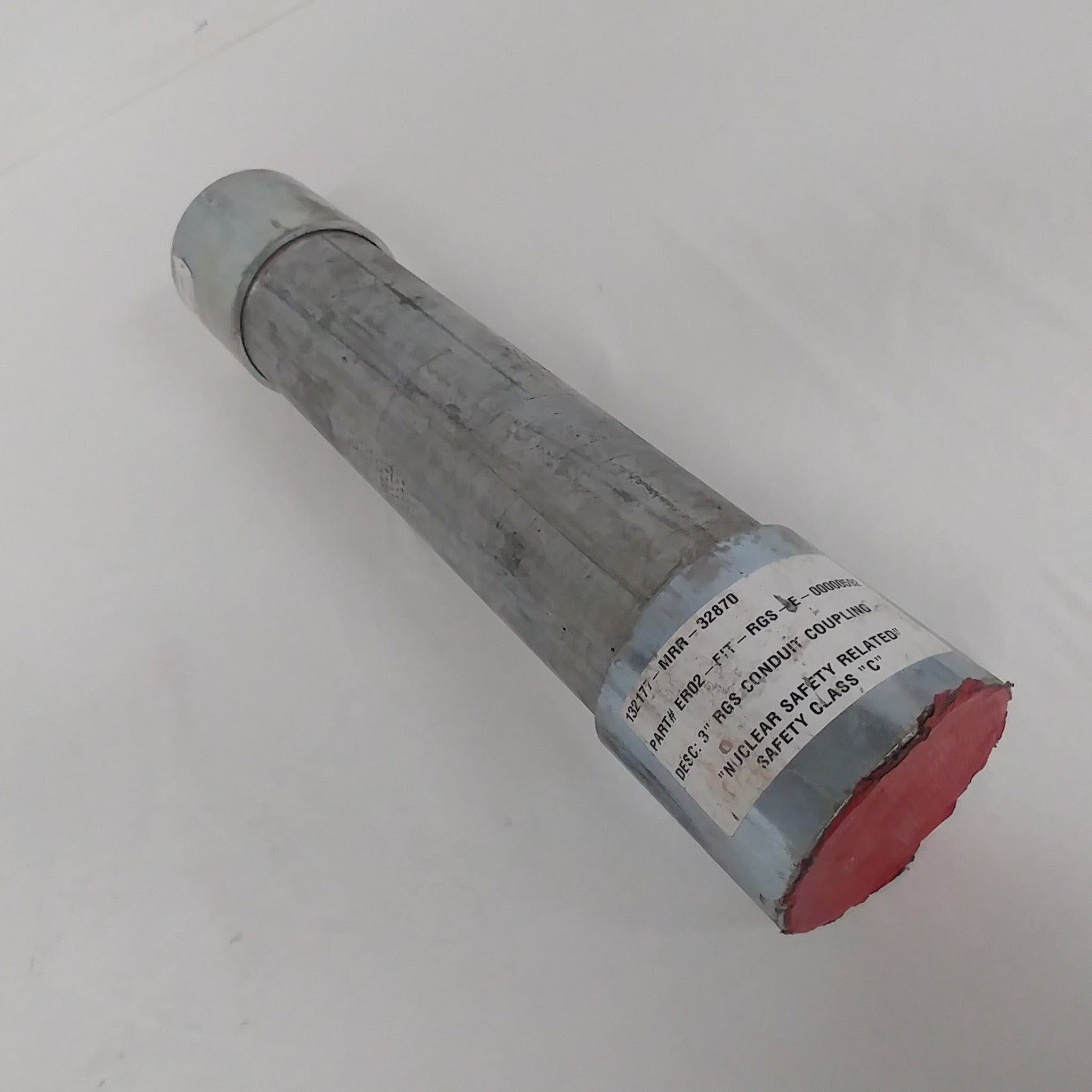 ERMC 3 in. Rigid Female Conduit Couplings w/ 15" Pipe & Endcap (9120724123964)