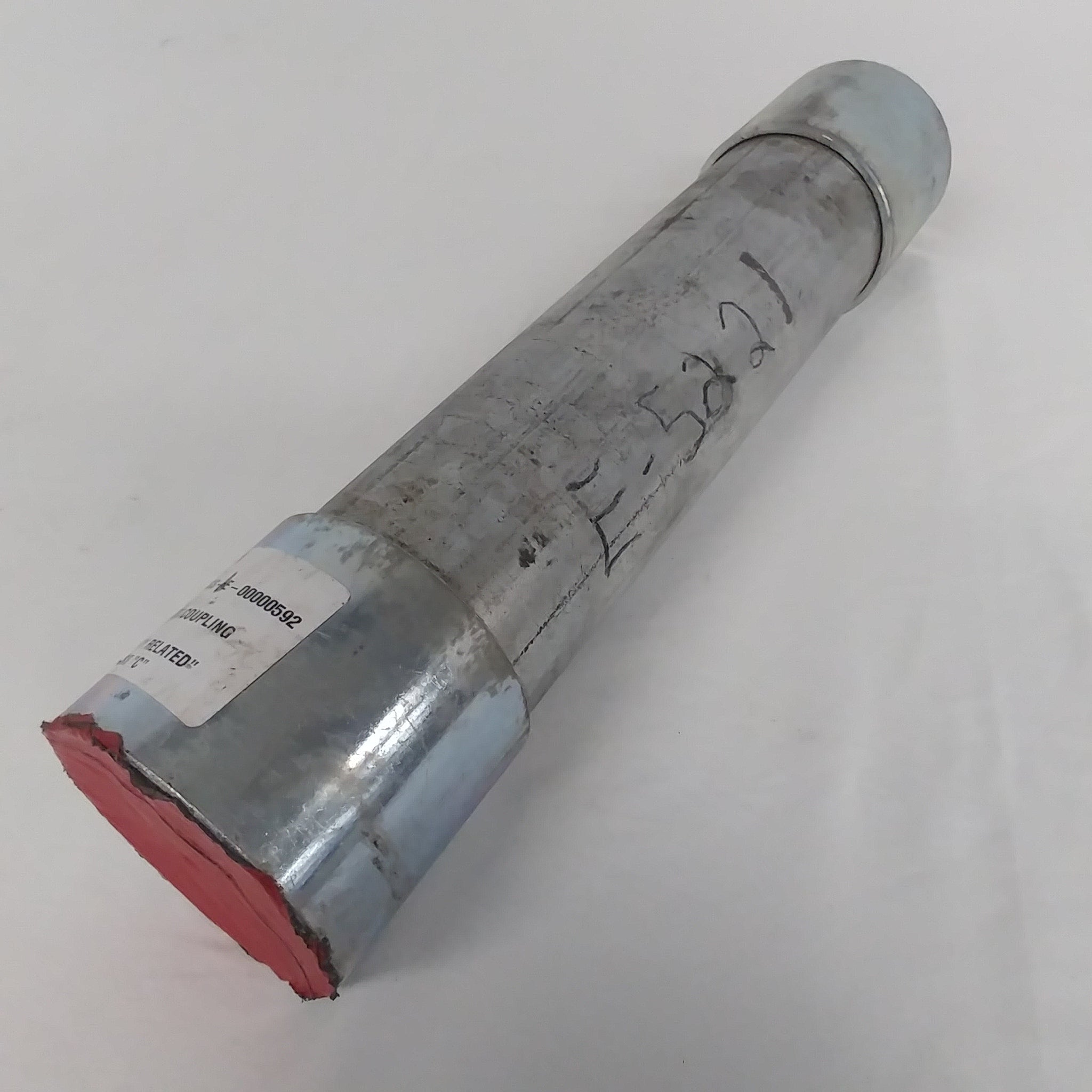 ERMC 3 in. Rigid Female Conduit Couplings w/ 15" Pipe & Endcap (9120724123964)