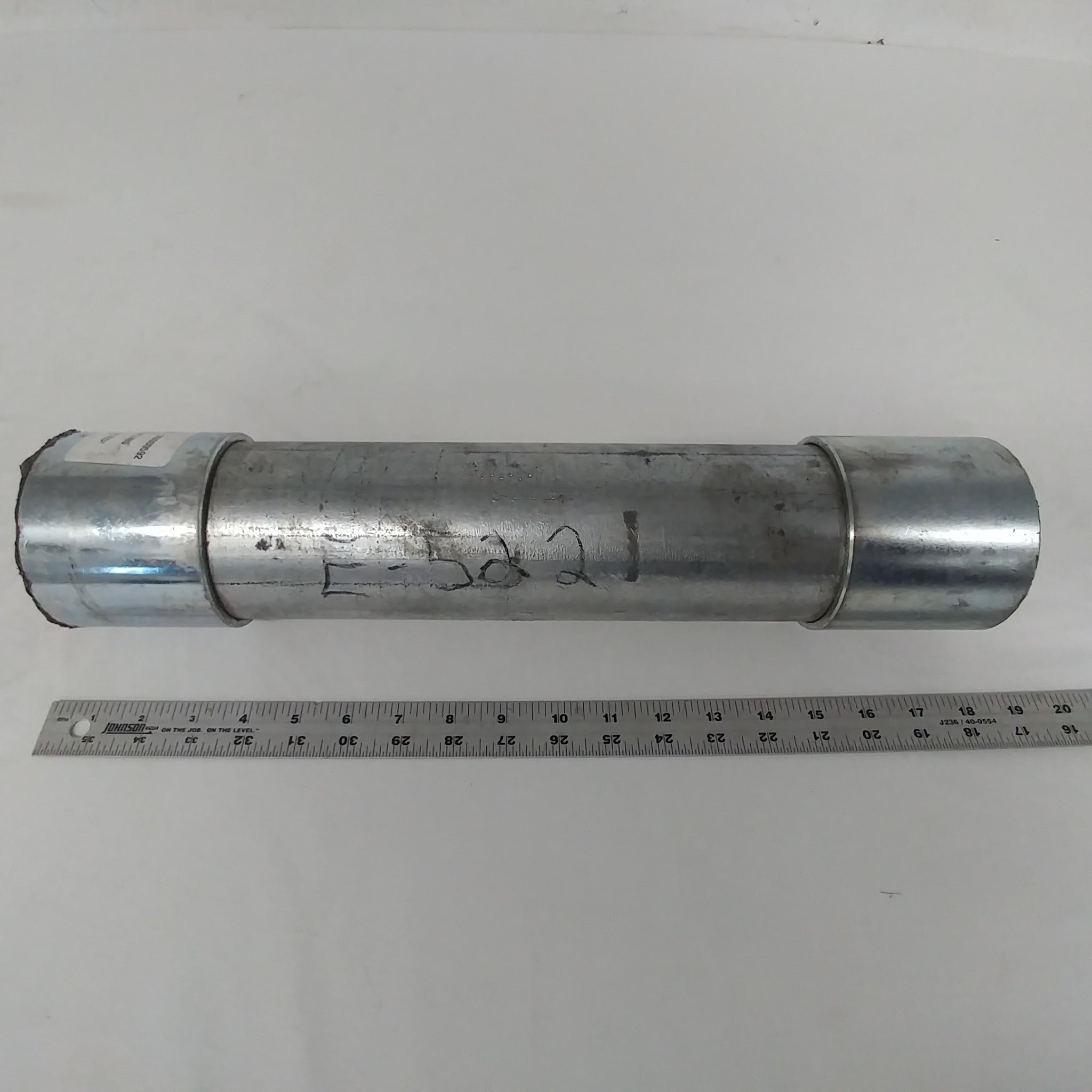 ERMC 3 in. Rigid Female Conduit Couplings w/ 15" Pipe & Endcap (9120724123964)