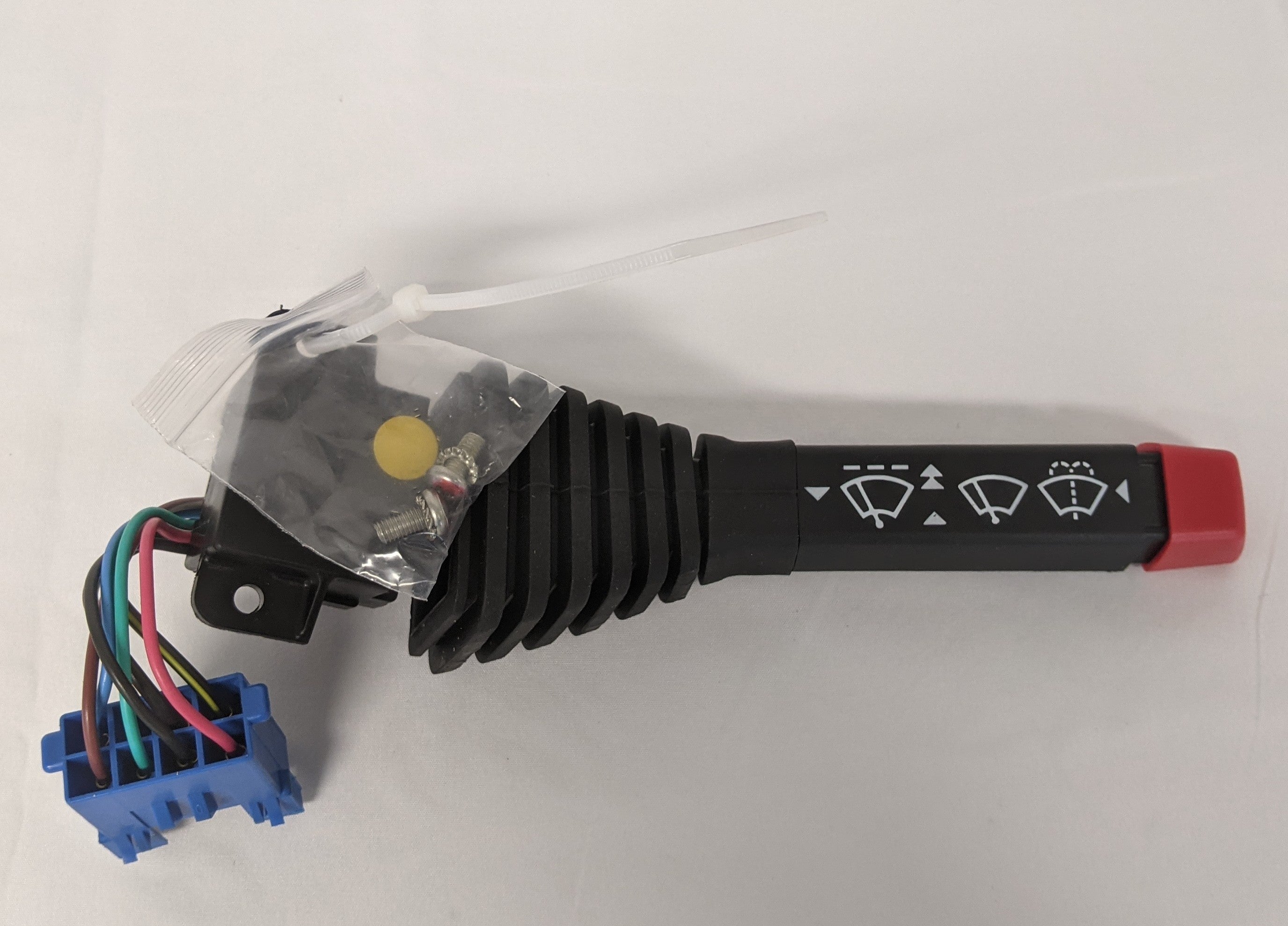 Damaged Ford Cargo Windshield Wiper Washer Switch Lever Arm w/ Timer - P/N EC4517K478AA (10129901322556)