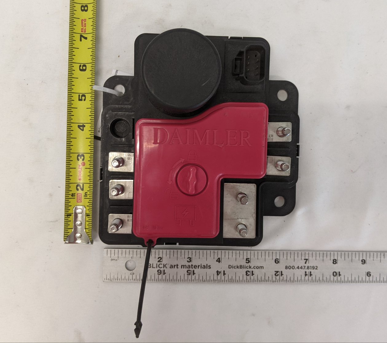 Damaged Freightliner Daimler Auxiliary BCA Main Power Module - P/N A66-14402-005 (10173156131132)