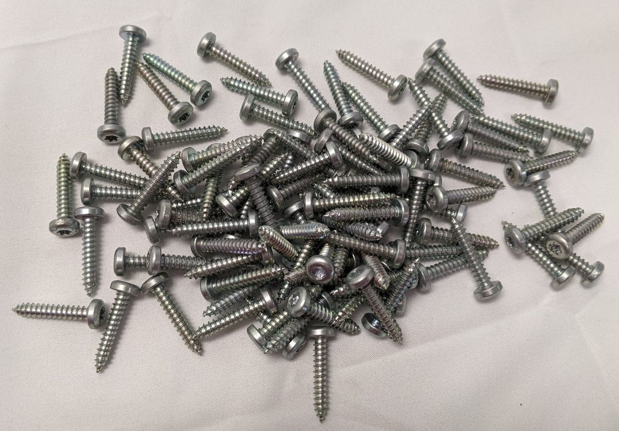 *Lot of 100* New M5-1.5MM X 25MM Steel Pan Head (Torx) Wood Screw
