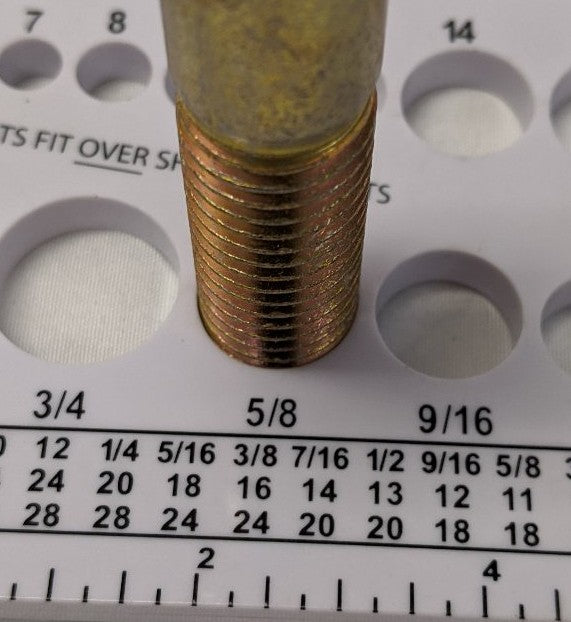 *Lot of 25* New 5/8"-11 x 2 3/4" Partly Threaded Coarse Grade 8 Steel Hex Bolts