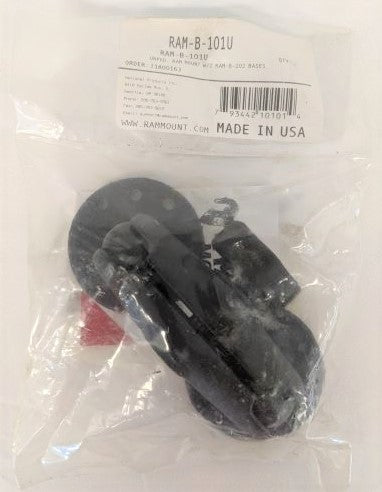 *Lot of 2* New RAM® Universal Double Ball Mount w/ Round Bases - P/N  RAM-B-101U