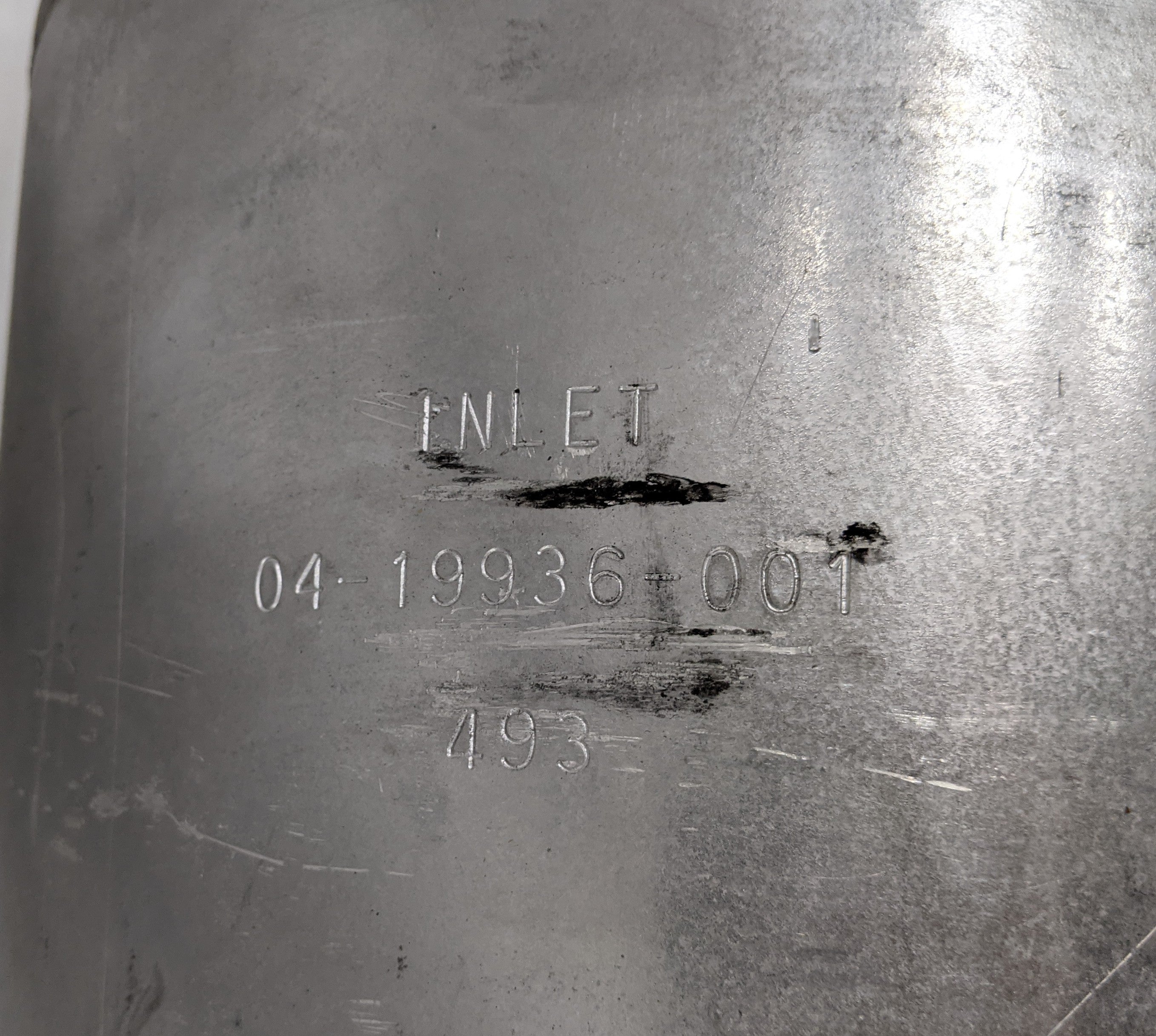 New Freightliner Horizontal Muffler w/o Spout - P/N  04-19936-001 (10139927183676)