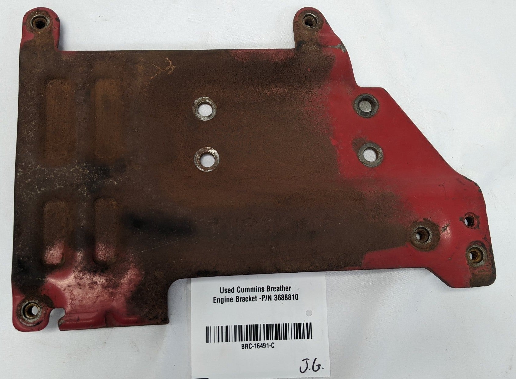 Used Cummins Engine Breather Bracket -P/N 3688810