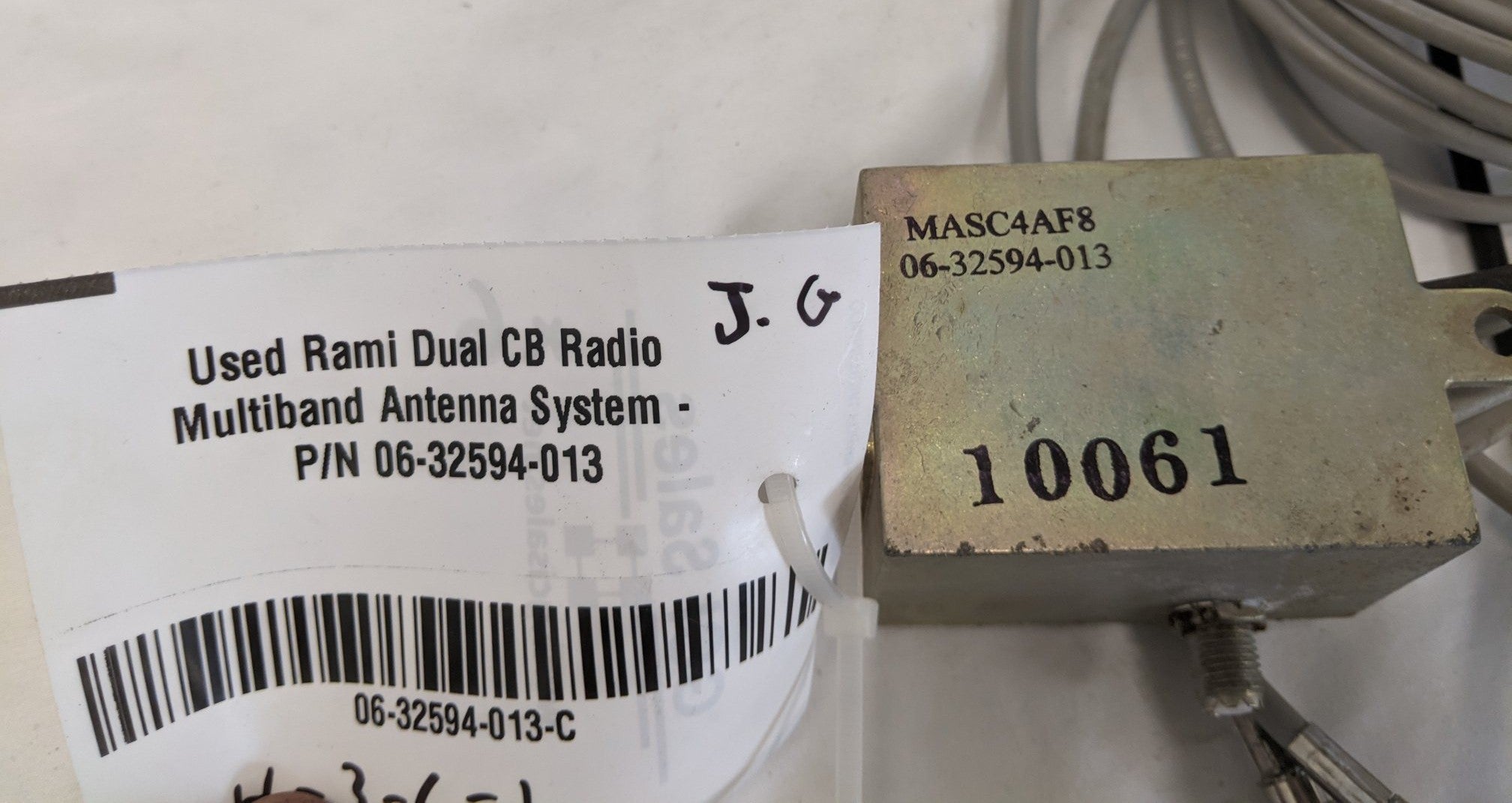 Used Rami Dual CB Radio Multiband Antenna System - P/N 06-32594-013