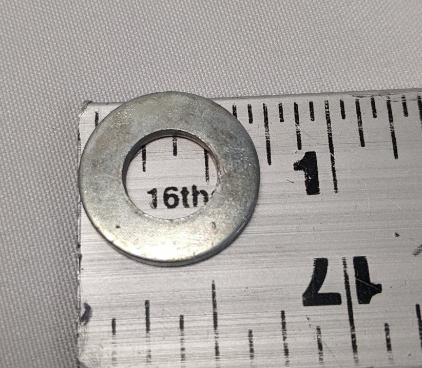 *Lot of 400* New 5/16" x 11/16" x 1/16" Zinc Plated Steel Washers