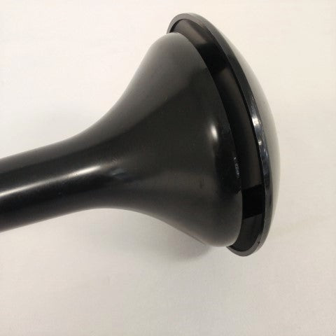 Go Air Horns Air Horn Assembly--12"--Black Round Weather Shield--1/4" Air Inlet (3961904595030)