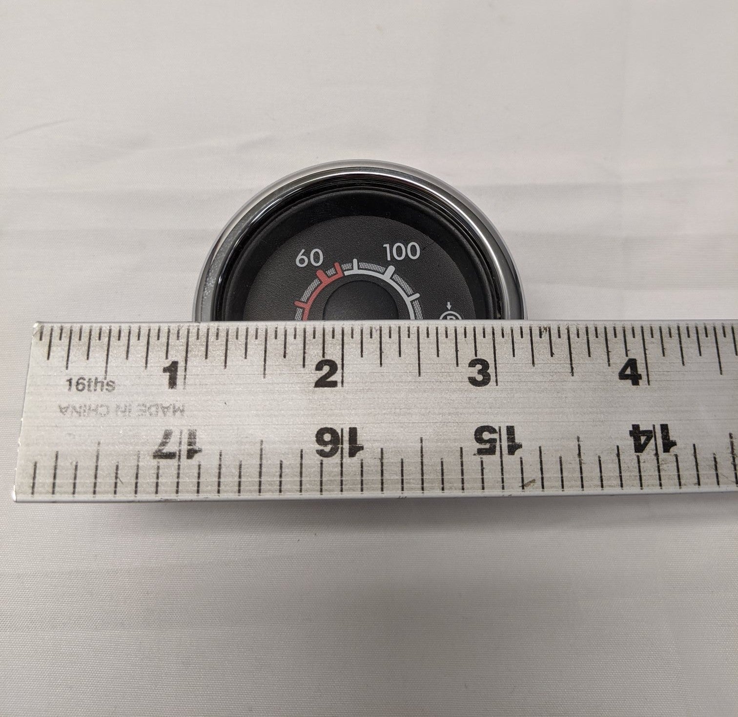 Western Star Chrome Primary Air Pressure PSI Gauge - P/N A22-73647-100