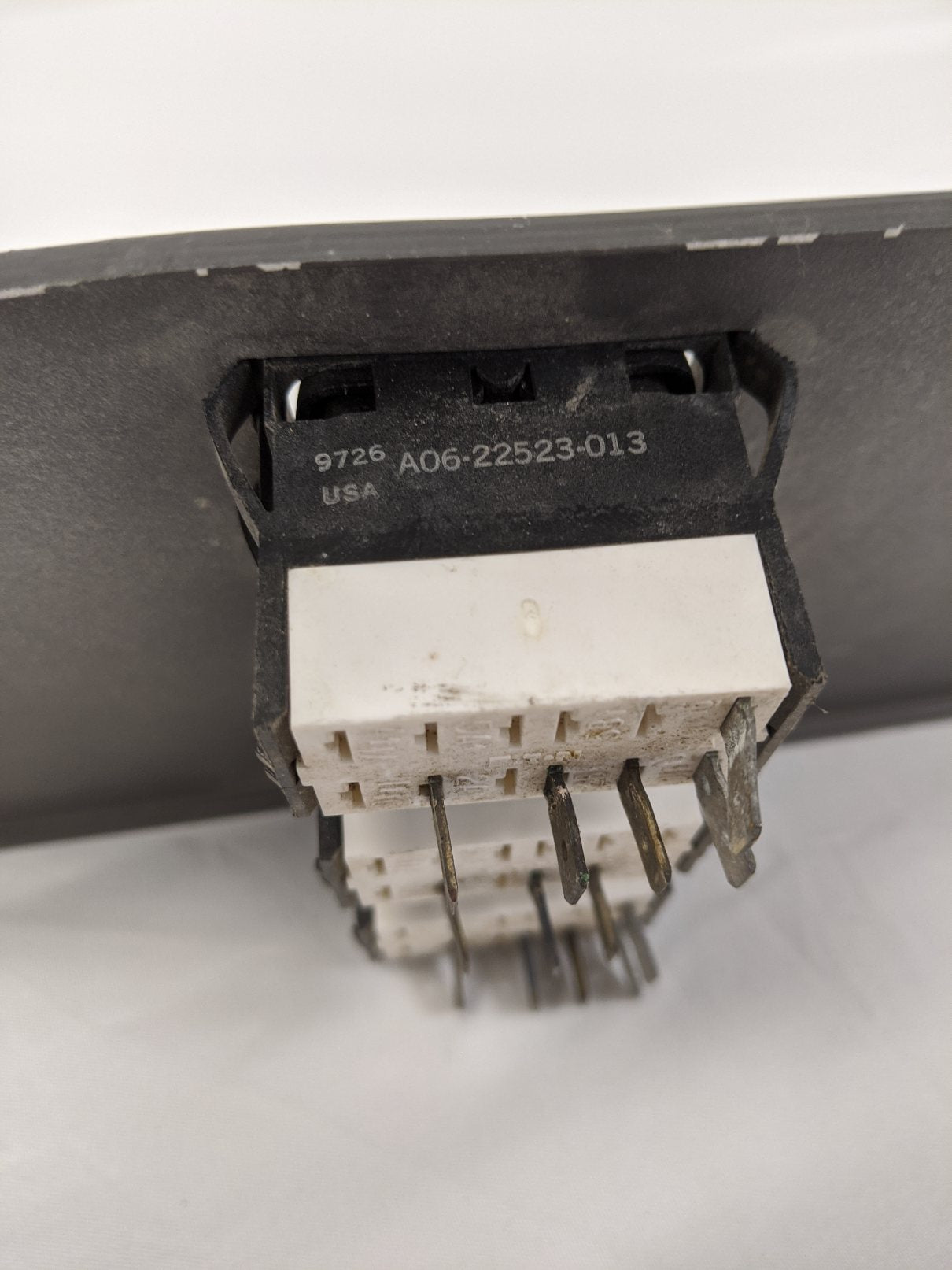 Used Freightliner Columbia Sleeper Lamp Switch Control Panel - P/N 22-43811-003