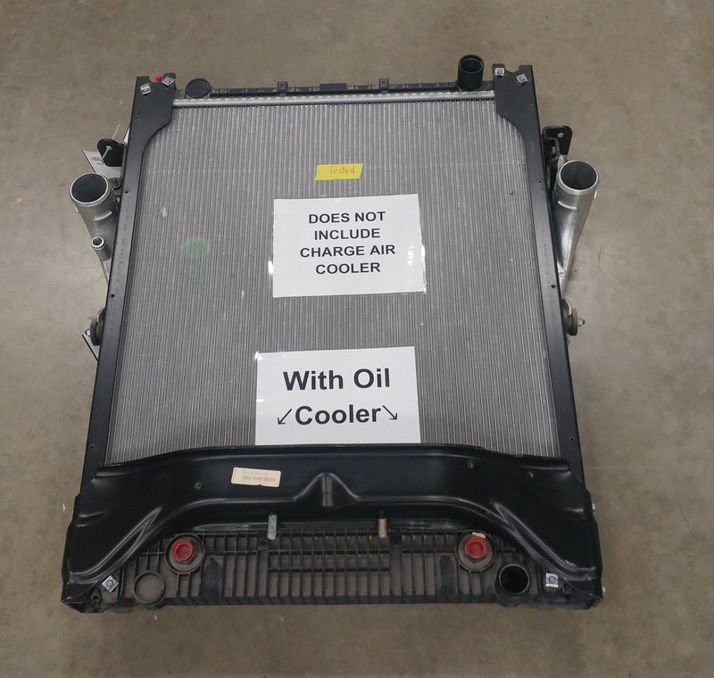 Used Behr 34" x 30 5/8" Housed Radiator Only w/ Intercooler - P/N  A05-30696-003 (8425646850364)