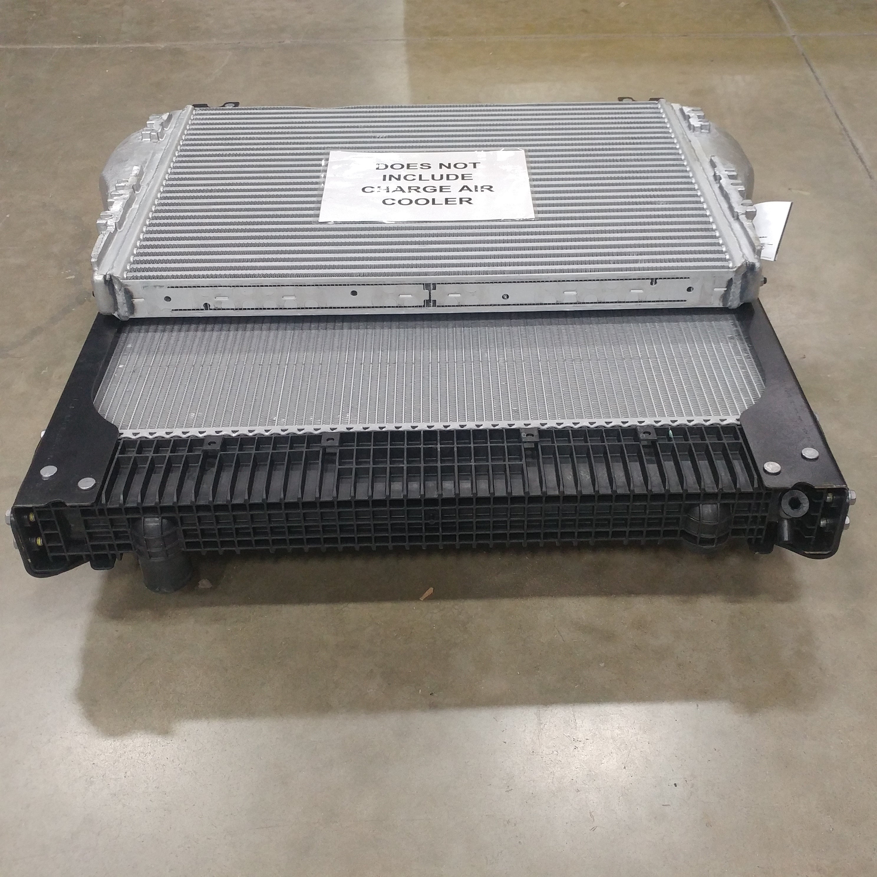 Used Behr 34" x 30 5/8" Housed Radiator Only w/ Intercooler - P/N  A05-30696-003 (8425646850364)