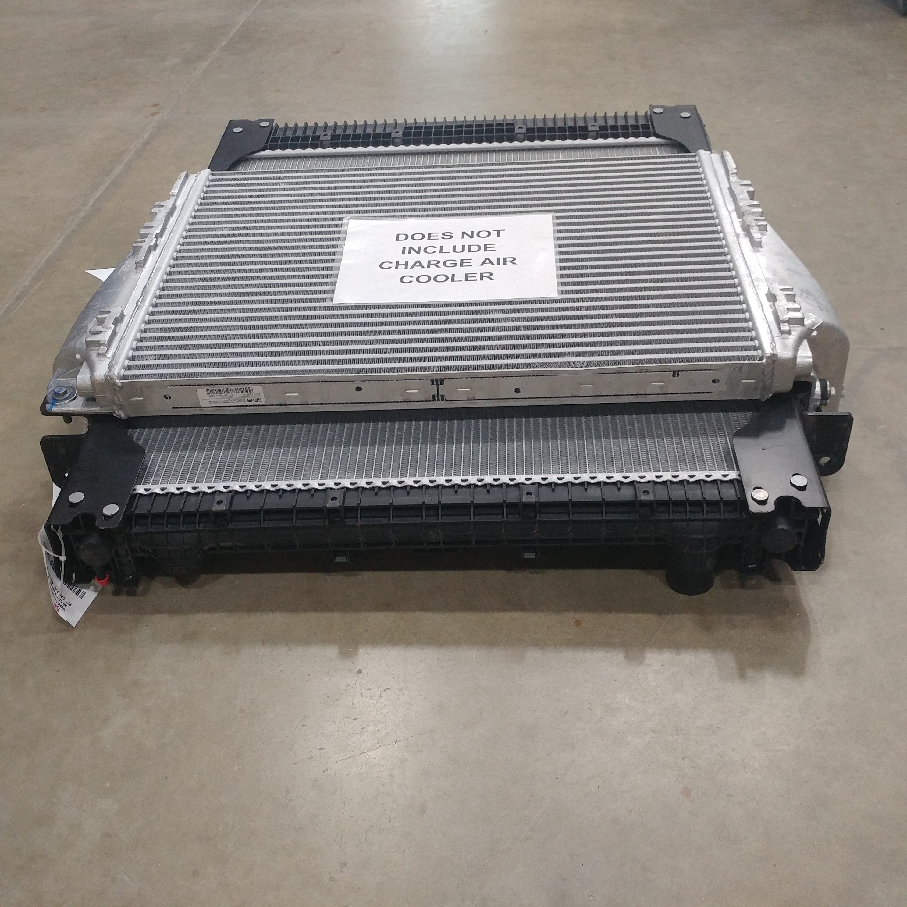 Used Behr 34" x 30 5/8" Housed Radiator Only w/ Intercooler - P/N  A05-30696-003 (8425646850364)