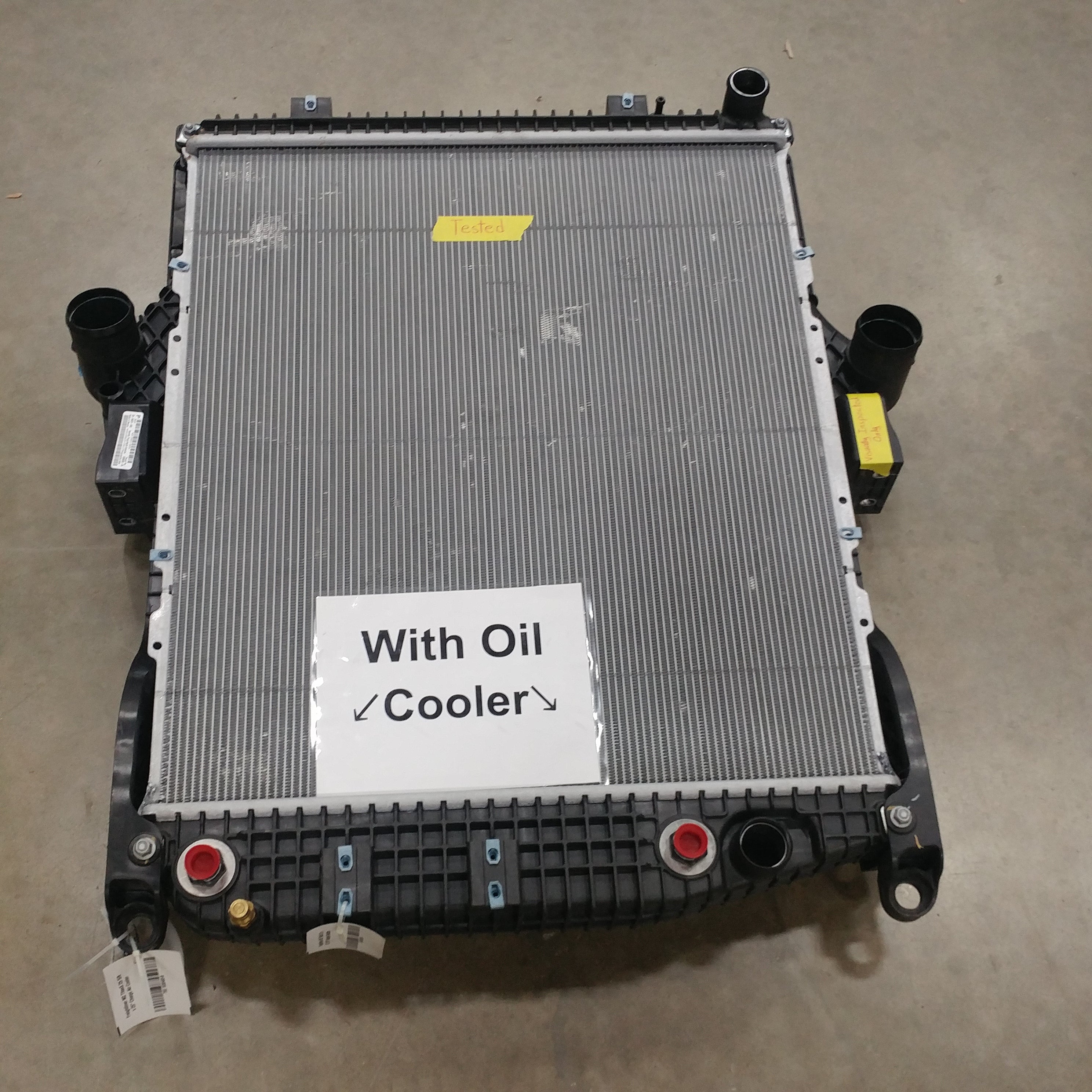 Freightliner M2 Radiator - TXE 1004048 & CAC - TXE 1030483