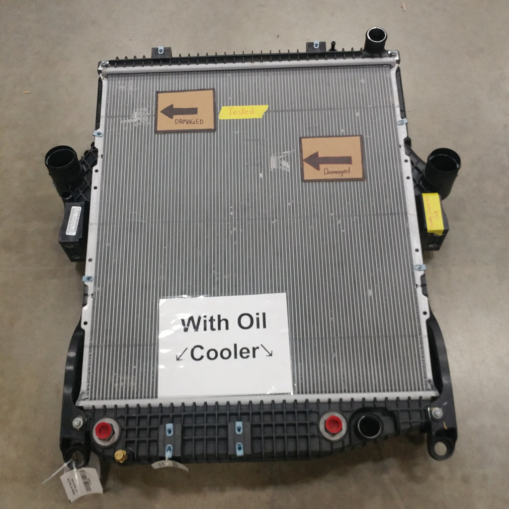 103403 Radiator Freightliner M2 Radiator - TXE 1004048 & CAC - TXE 1030483