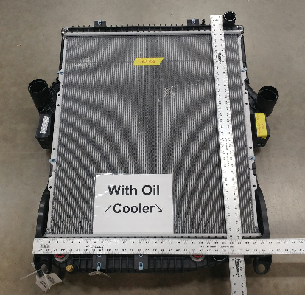 103403 Radiator Freightliner M2 Radiator - TXE 1004048 & CAC - TXE 1030483