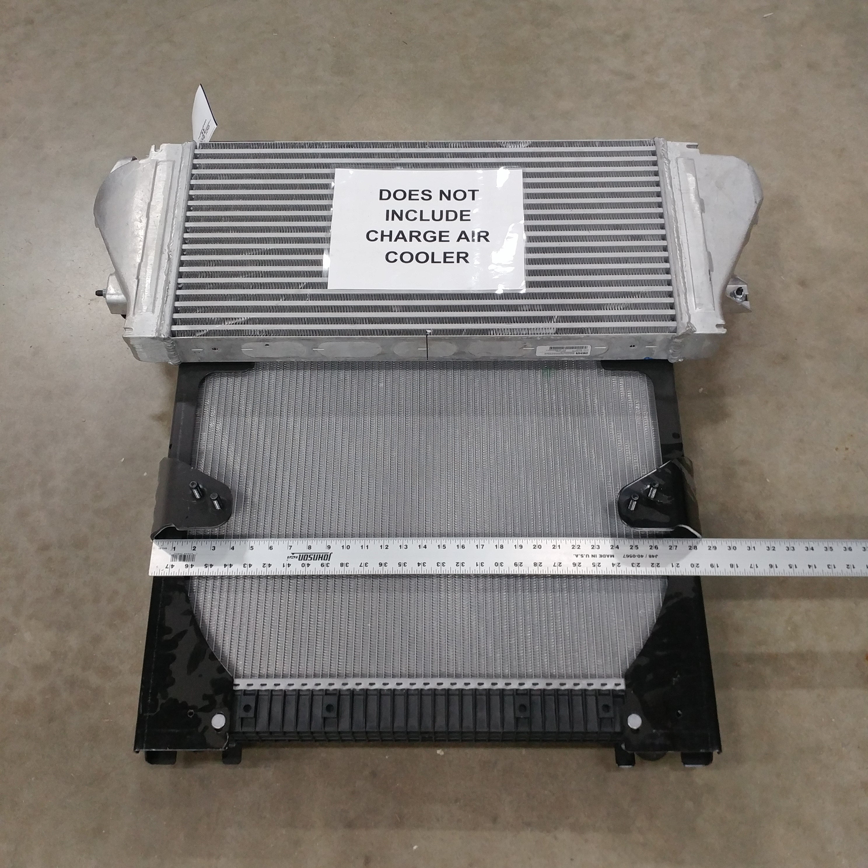 Freightliner M2 26 1/8" x 31 5/8" Radiator Assembly - P/N  BHT B9705 (8678960267580)