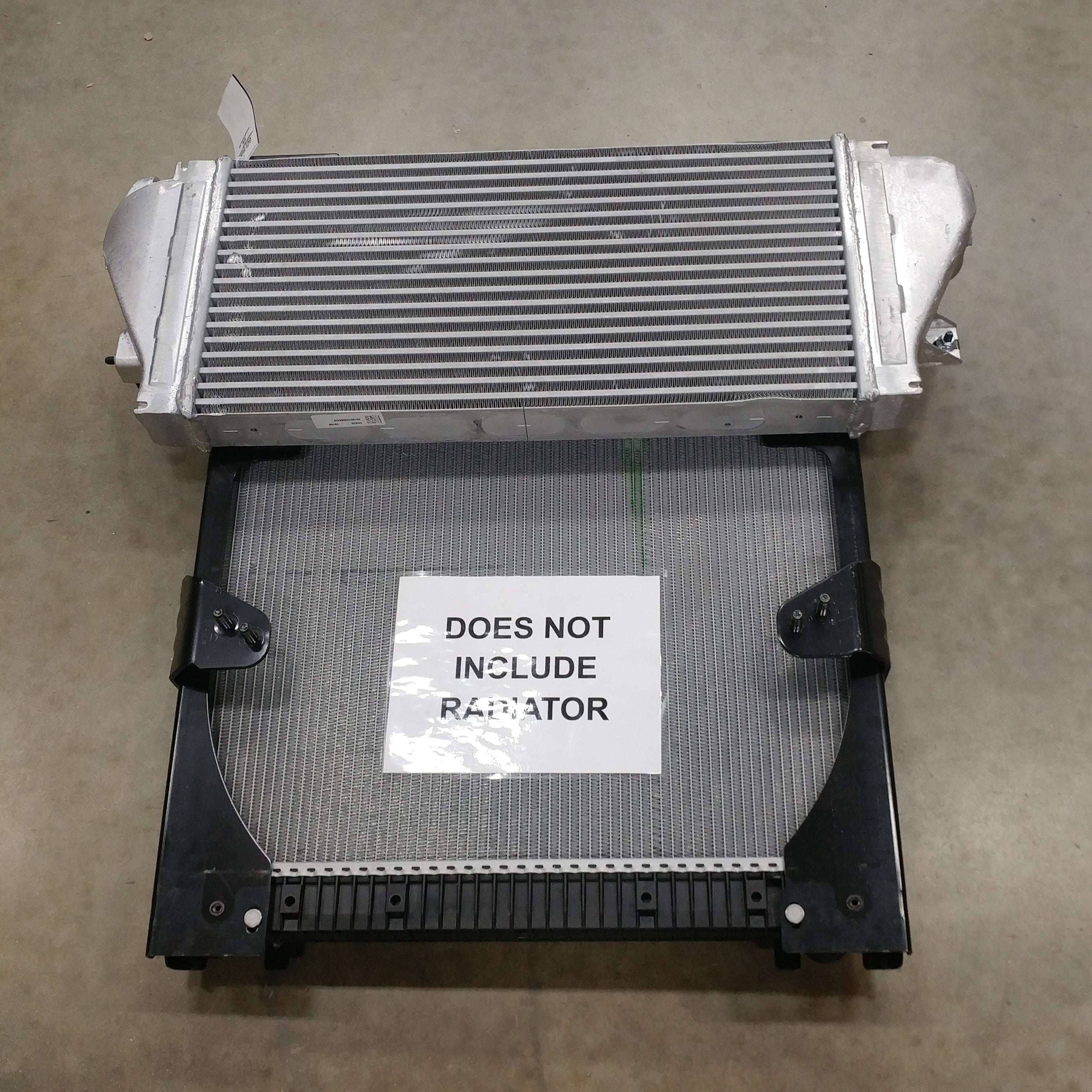 Damaged Freightliner M2 27 ½" x 14" x 2 ½" Charge Air Cooler - P/N  BHT D3032 (8678887981372)