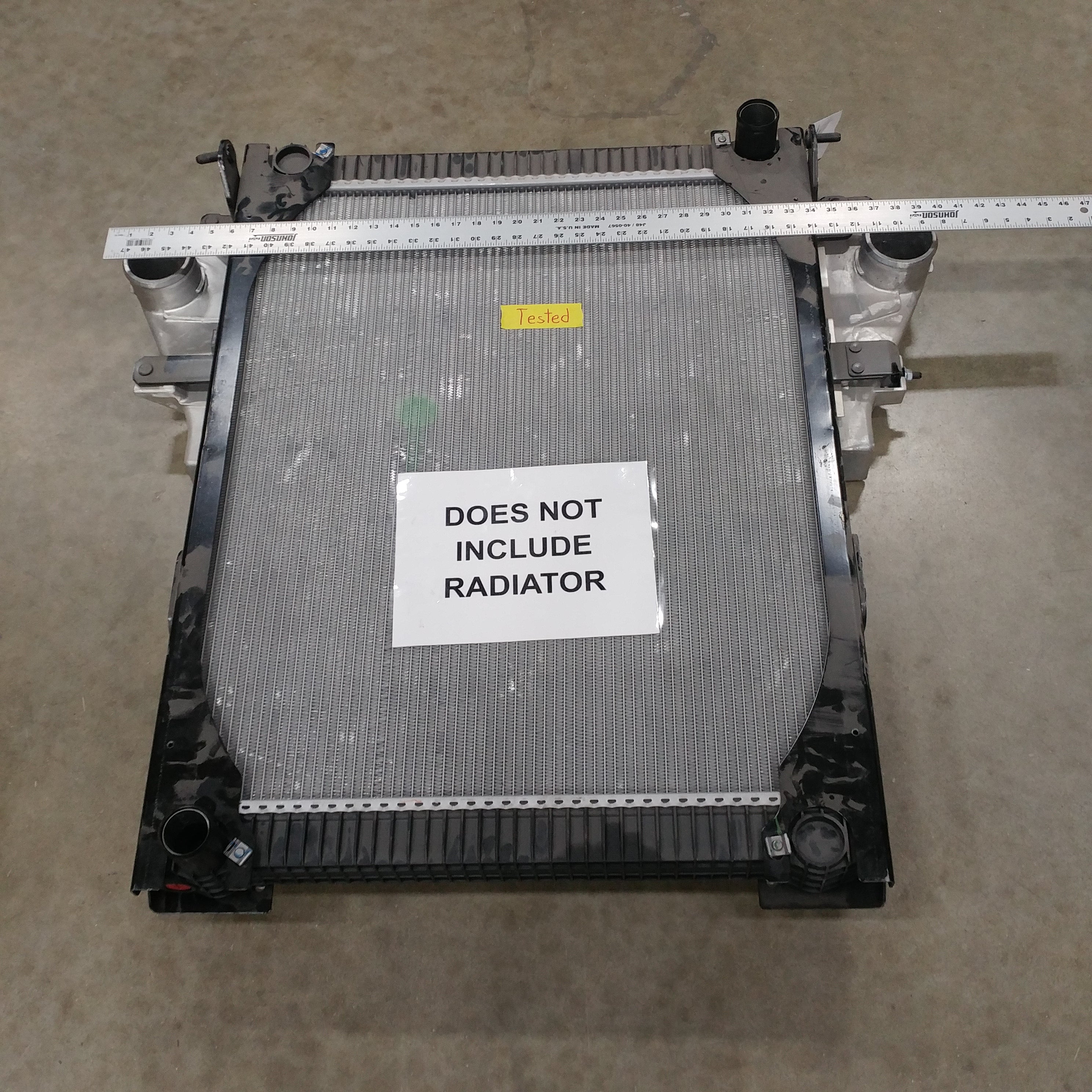 Damaged Freightliner M2 27 ½" x 14" x 2 ½" Charge Air Cooler - P/N  BHT D3032 (8678887981372)