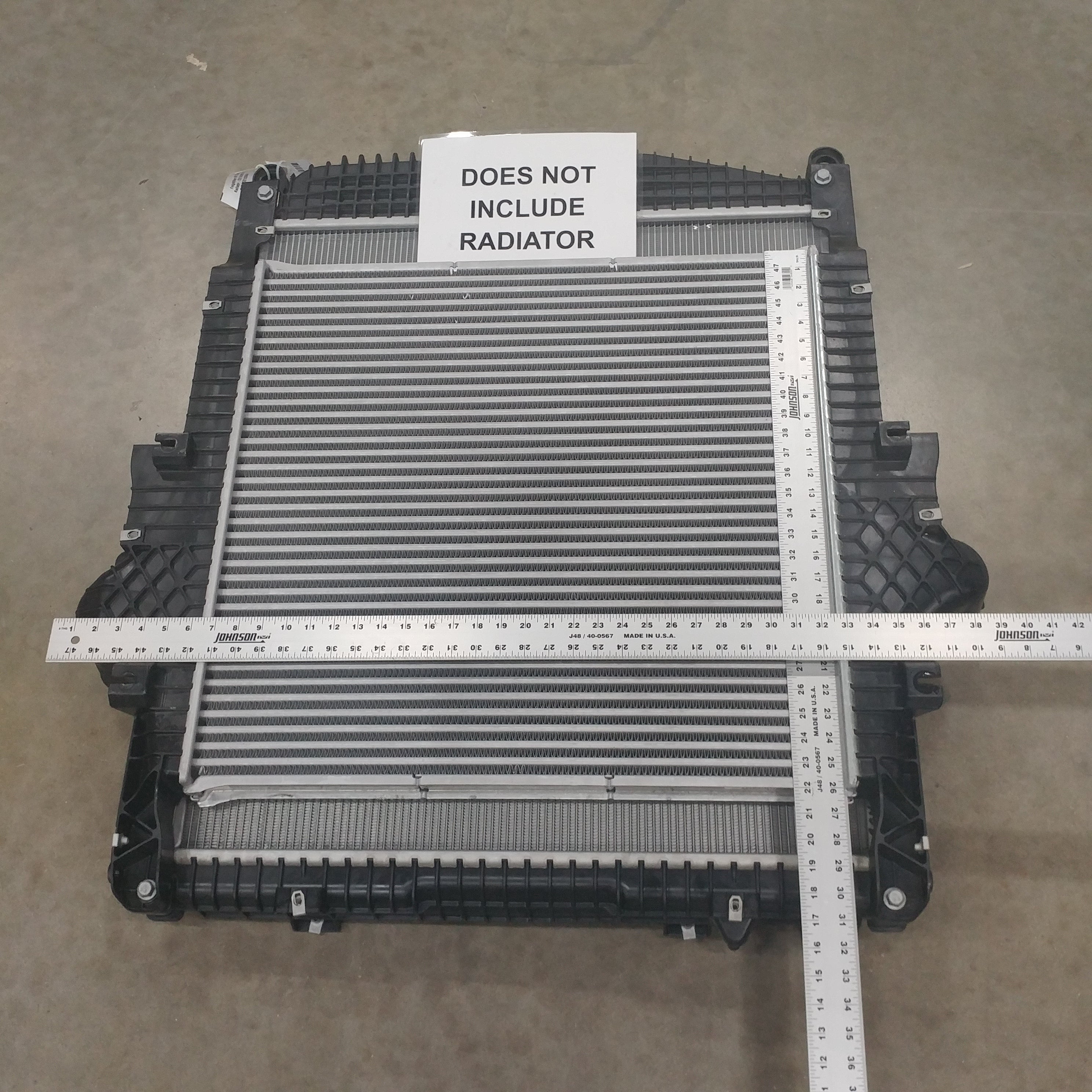 Freightliner M2 TitanX 25 ¾" x 25 1/8" Charge Air Cooler - P/N: TXE 1030484-C (8437618606396)