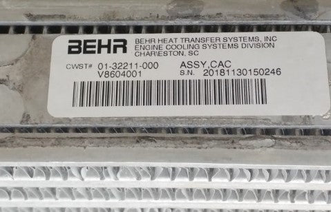 Freightliner M2 28¼ x 21¾" Charge Air Cooler Assy - 01-32211-000 (9580260983100)