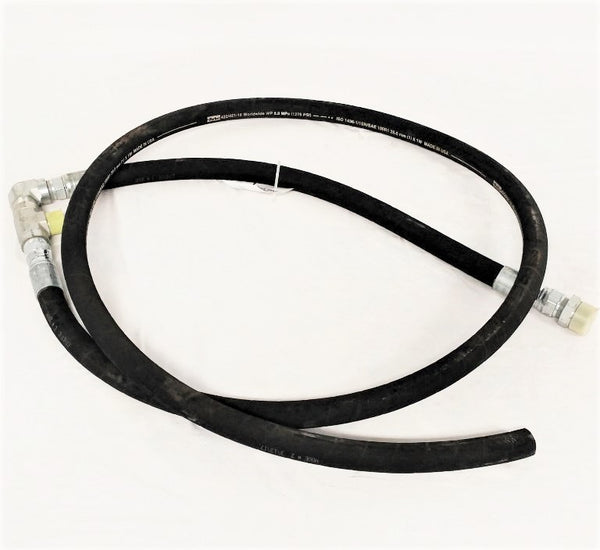*Cut Off* 124" & 39" Parker 422/421-16 1" ID Hose Assembly w/ Fittings (8758523068732)